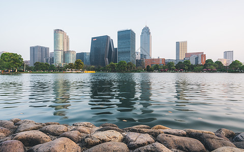 宁波水街拍摄背景