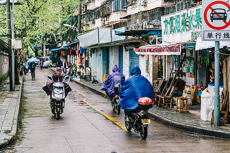 居住环境弄堂小巷环境拍摄背景