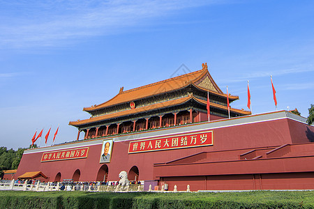 重阳节登高天安门背景