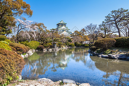 日本公园一角图片