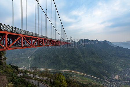 矮寨大桥背景图片