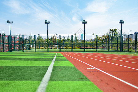 学校跑道幼儿园的跑道背景