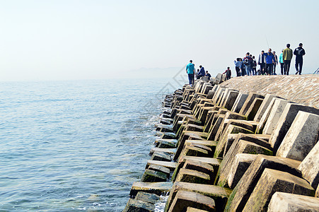 海堤图片