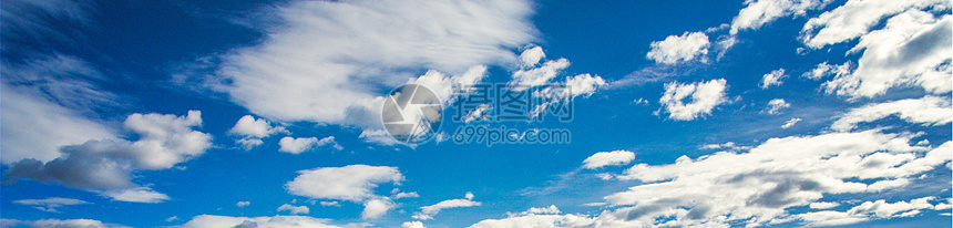 天空晴空万里 蓝天白云图片