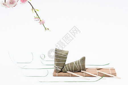 端午中国风粽子创意拍摄高清图片