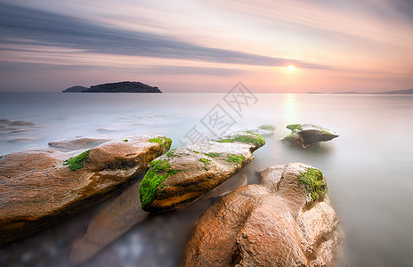 海水背景天涯海角海景风光背景