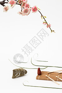 木纹背景图端午节美食粽子背景