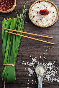 五月五端午节美食粽子背景