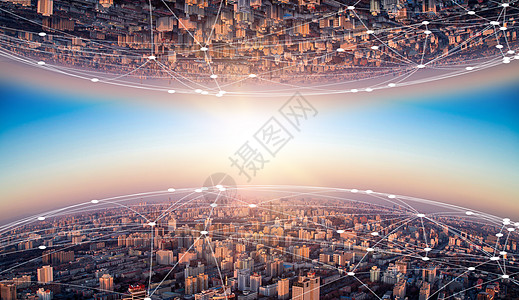 城市科技企业定位高清图片