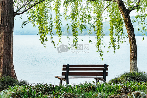 杭州西湖清晨自然风景图片