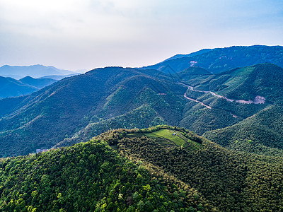 莫干山顶峰自然风景背景图片