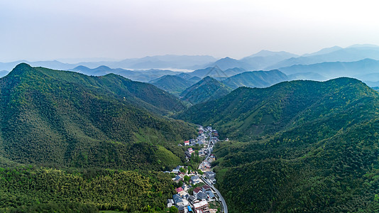 莫干山顶峰自然风景高清图片