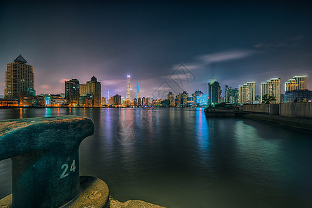 陆家嘴城市夜景建筑高清图片素材