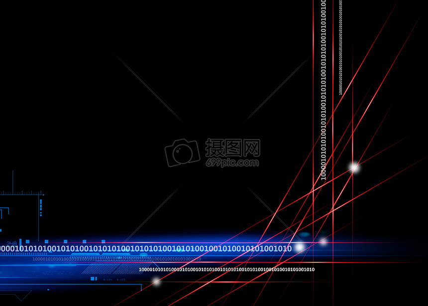 科技线条网络图片