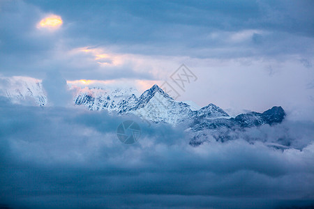 雪山图片