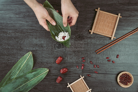 端午节粽子食材图片