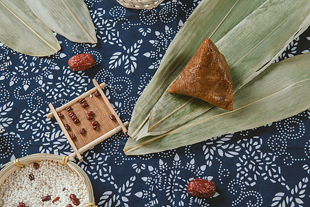 端午节粽子食材图片素材