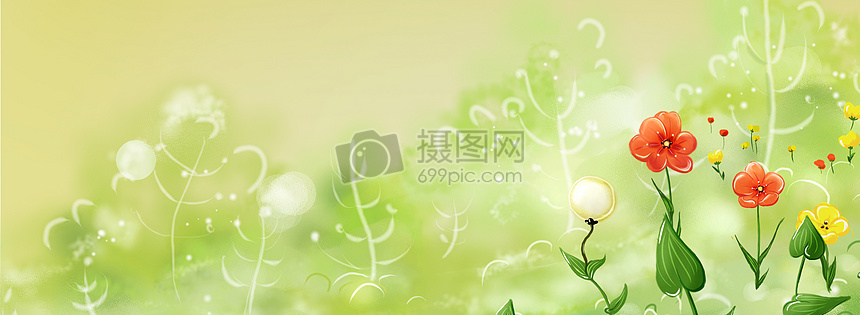 小清新banner 图片