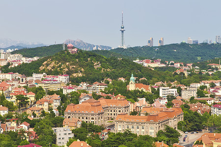 青岛老城区建筑景点图片