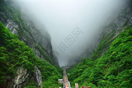 张家界天门山天门洞高清图片