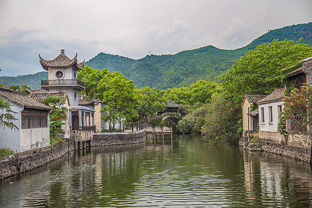 横店影视城水泊梁山高清图片