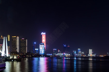 城市上海外滩夜景图片
