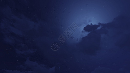 夜晚星空背景图片