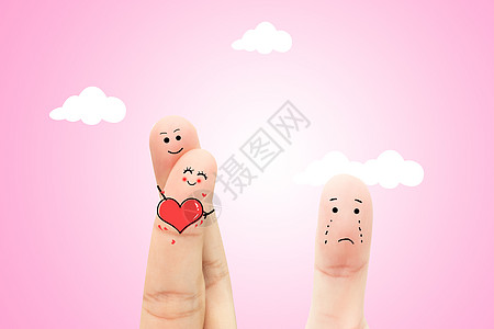 中国式恋爱情人节单身因素设计图片