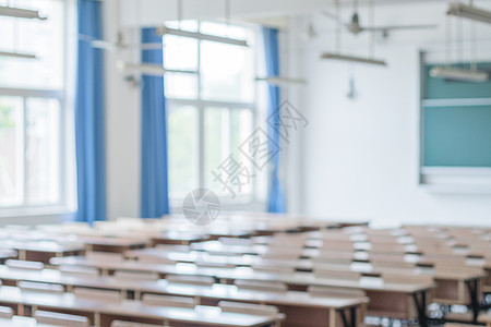 毕业季BANNER大学教室空无一人背景