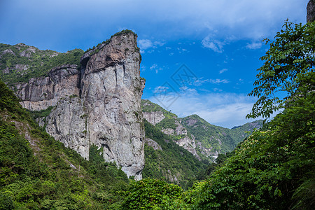 清新景区大气山脉山峰风景高清图片