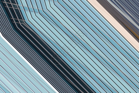 摩登大厦城市建筑的线条背景