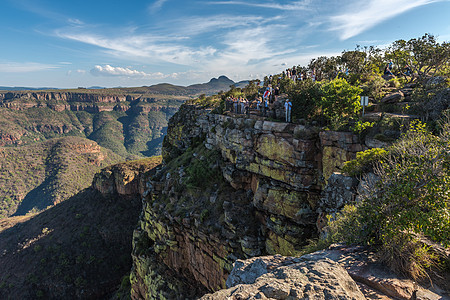 南非高山峡谷背景图片