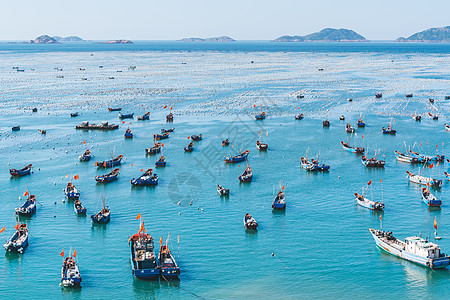 舟山风景海岸海岛沙滩海湾背景