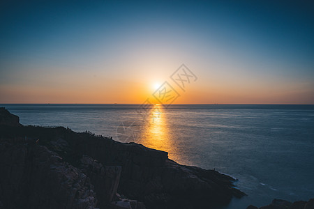 枸杞岛海岸海岛沙滩海湾背景