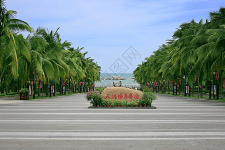 海南天涯海角海南三亚天涯海角背景