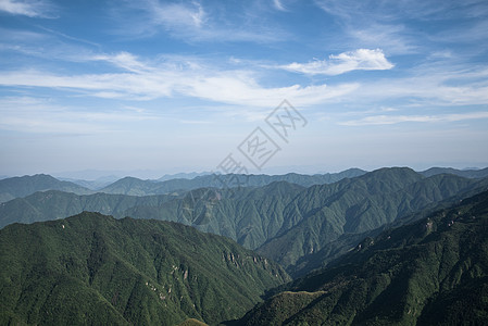 巍峨高山括苍山美景背景