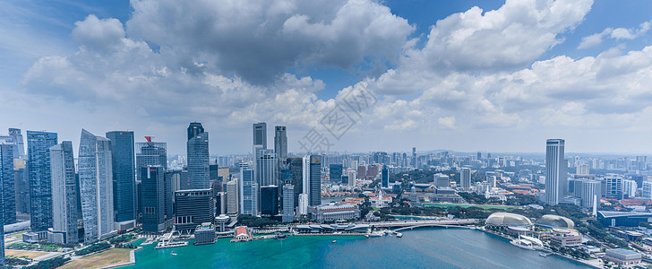 建筑景观新加坡城市景观背景