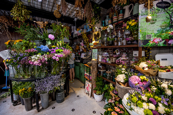 小资的花店图片