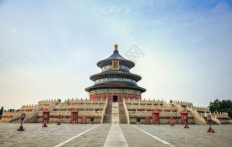 北京天坛中国祭祀高清图片