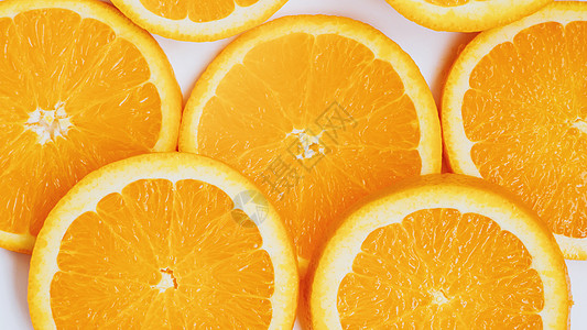 新鲜橙子橙子背景