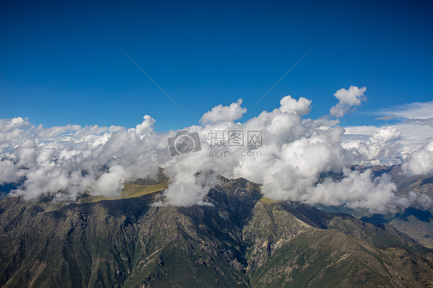 青藏高原的天空图片