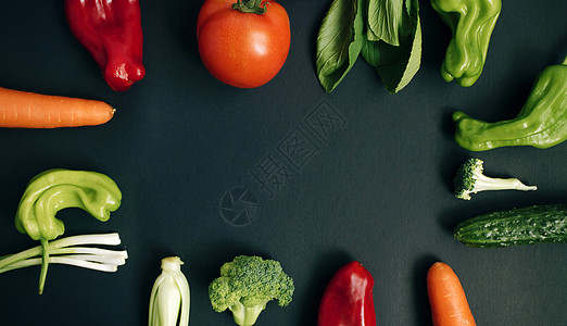 蔬菜蔬菜拼盘高清图片