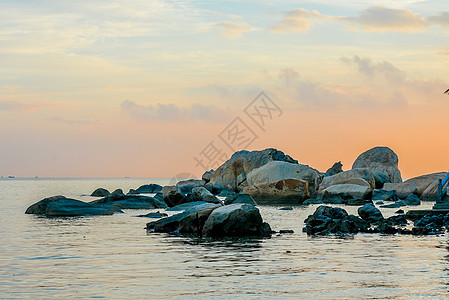 珠海渔女建筑珠海海岸-珠海渔女风景区海景背景