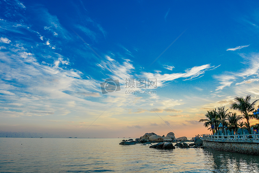 珠海海岸-珠海渔女风景区海景图片