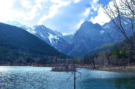 云南碧塔海云南风景-碧塔海背景