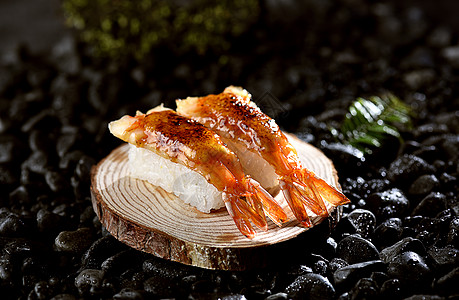美食龙虾背景图片