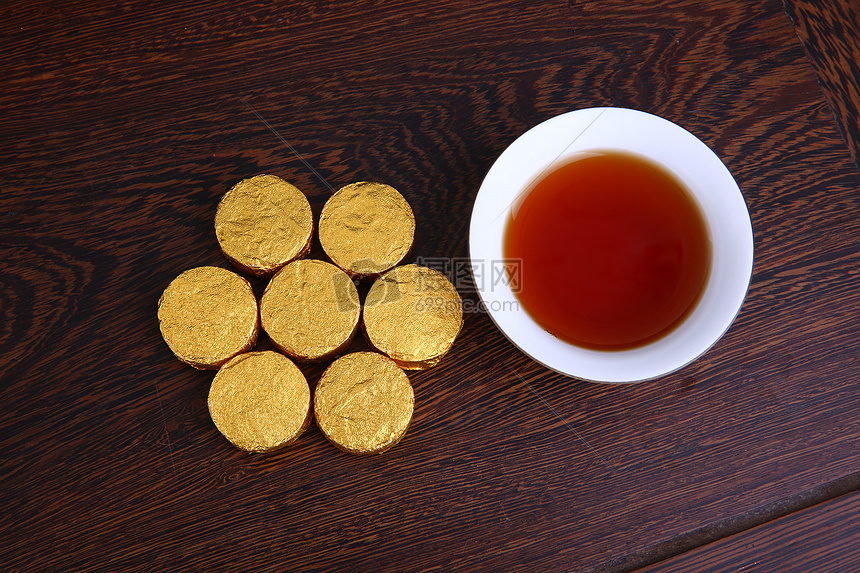 普洱茶原图茶汤图片