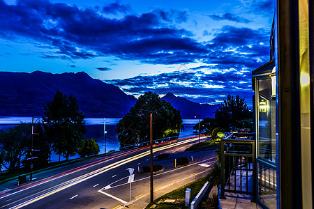 免费美丽景色皇后镇夜景背景