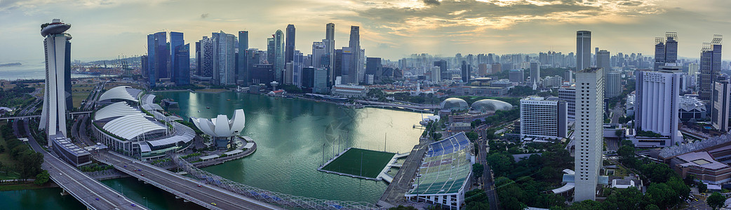 新加坡城市景观高清图片