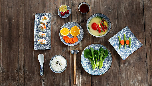 美食人生做菜备料高清图片